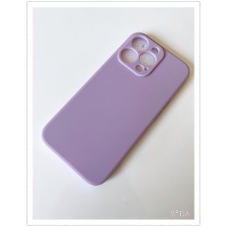 iPhone13pro★新品★くすみ系パープル　スマホケース(iPhoneケース)