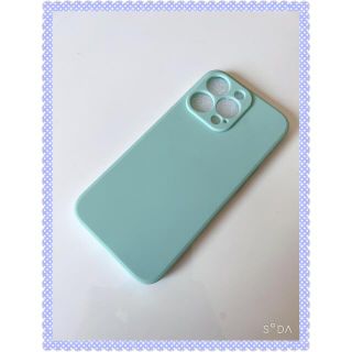 iPhone13☆新品☆ミントグリーン　スマホケース(iPhoneケース)