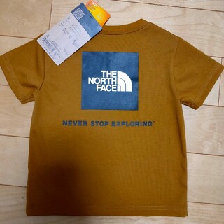 ザノースフェイス(THE NORTH FACE)のノースフェイス キッズ ロゴT 新品 100 半袖Tシャツ(Tシャツ/カットソー)