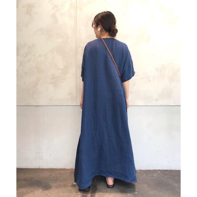 カラー BEARDSLEY / ビアズリー リネンTワンピース タカシマヤ