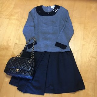 ランバンオンブルー(LANVIN en Bleu)のLANVIN en Bleu プルオーバー(ニット/セーター)