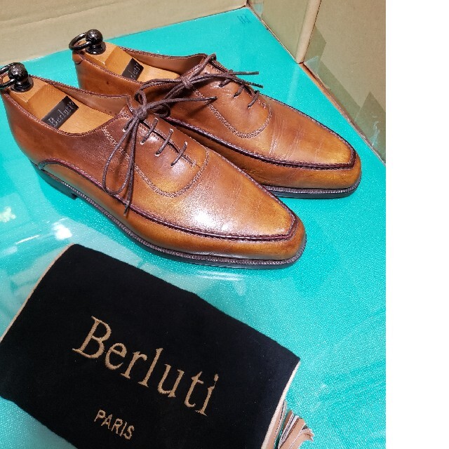 Berluti　ベルルッティ　Uチップ　ブラウン　内羽根　5ハーフ