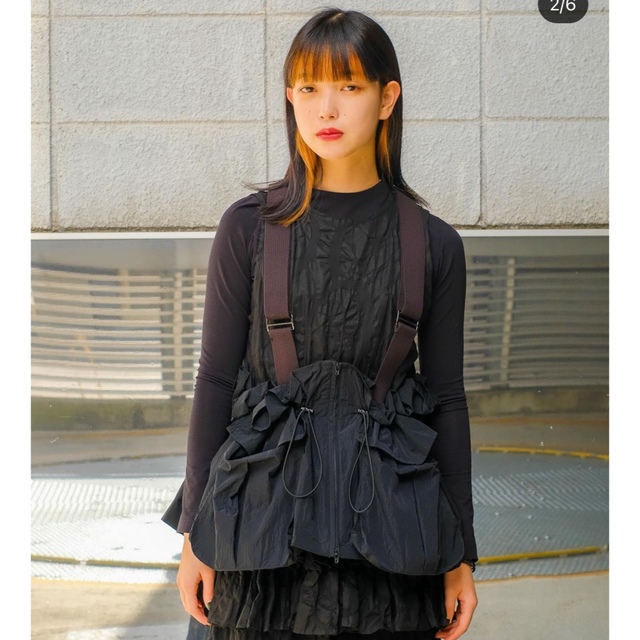 BEAUTY&YOUTH UNITED ARROWS(ビューティアンドユースユナイテッドアローズ)の即完売　BELPER NYLON RIPSTOP VEST レディースのトップス(ベスト/ジレ)の商品写真