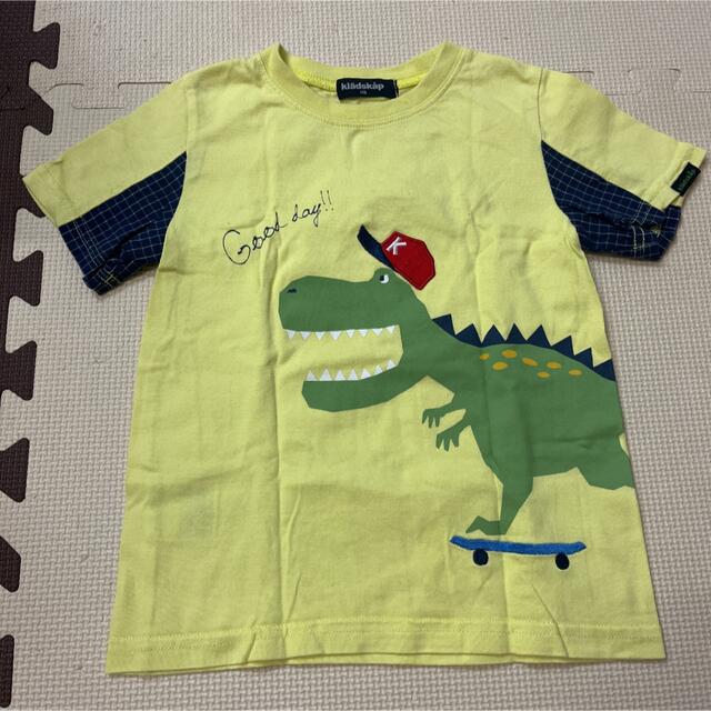 kladskap(クレードスコープ)の専用⭐️恐竜Tシャツ　110cm キッズ/ベビー/マタニティのキッズ服男の子用(90cm~)(Tシャツ/カットソー)の商品写真