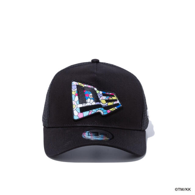 NEW ERA(ニューエラー)の9FORTY A-Frame Trucker 村上隆 FLAG BLACK メンズの帽子(キャップ)の商品写真