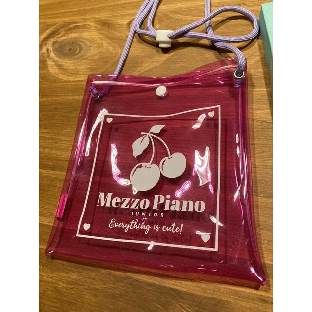 mezzo piano(メゾピアノ)のバッグ　ポーチ　3点セット　アルジー  メゾピアノ キッズ/ベビー/マタニティのこども用バッグ(レッスンバッグ)の商品写真