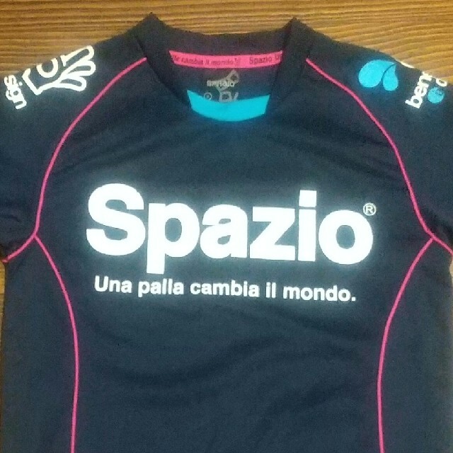 Spazio ネイビー S プラシャツ スポーツ/アウトドアのサッカー/フットサル(ウェア)の商品写真