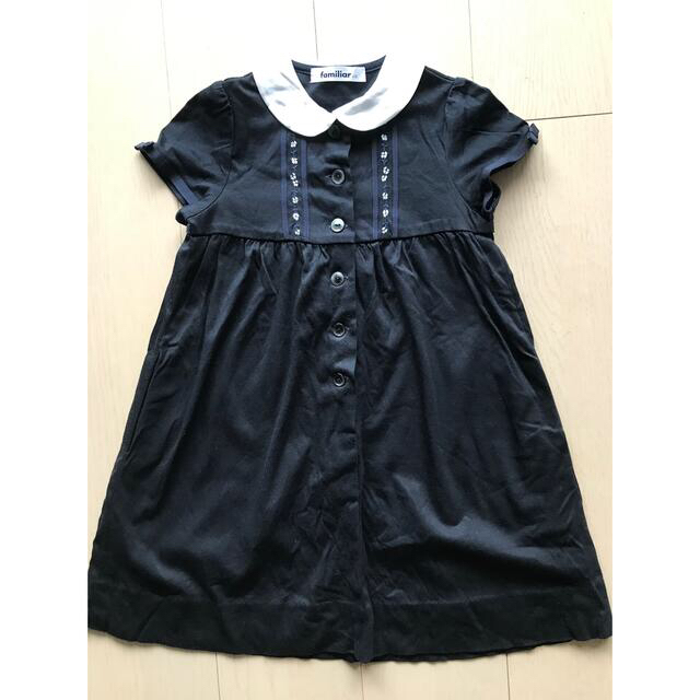 familiar(ファミリア)のp.e.ringo.c.o様専用　familiar ワンピース　110 キッズ/ベビー/マタニティのキッズ服女の子用(90cm~)(ワンピース)の商品写真