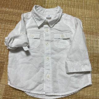 ベビーギャップ(babyGAP)のGAP リネンシャツ 80cm(シャツ/カットソー)