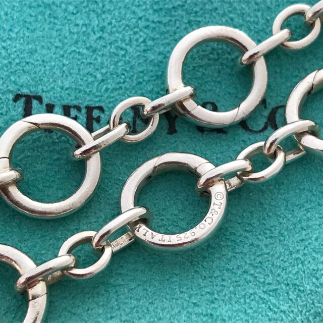 Tiffany ヴィンテージ ラウンド クラスプ リンク ブレスレット希少美品