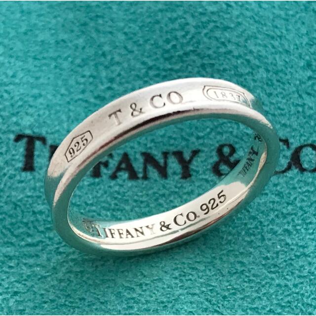 Tiffany 1837 ナローリング　21.5号 メンズのアクセサリー(リング(指輪))の商品写真