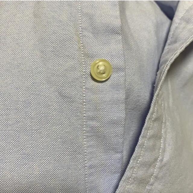 Ralph Lauren(ラルフローレン)のラルフローレン ボタンダウン コットンシャツ 羽織り ライトブルー 水色 レディースのトップス(シャツ/ブラウス(長袖/七分))の商品写真