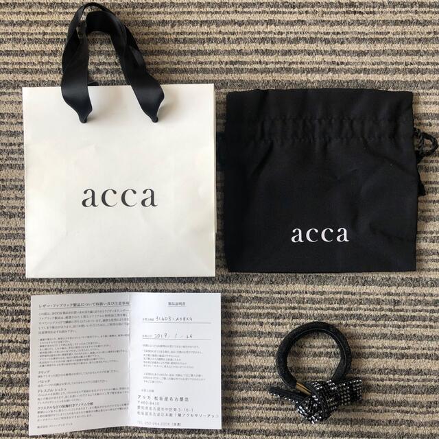 【専用です】acca ドレスポニー　アッカ　ピンク×クリア　6列　ブリジット