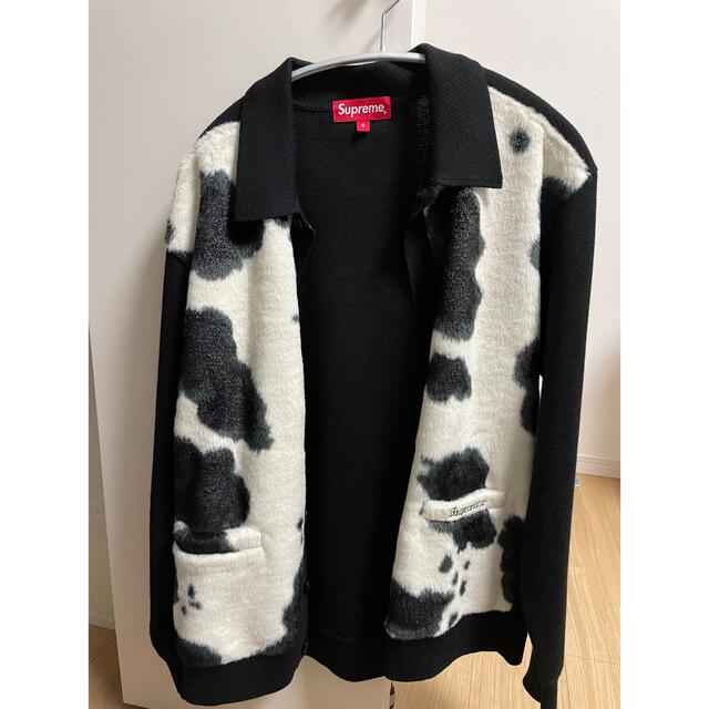 Supreme cow print cardigan