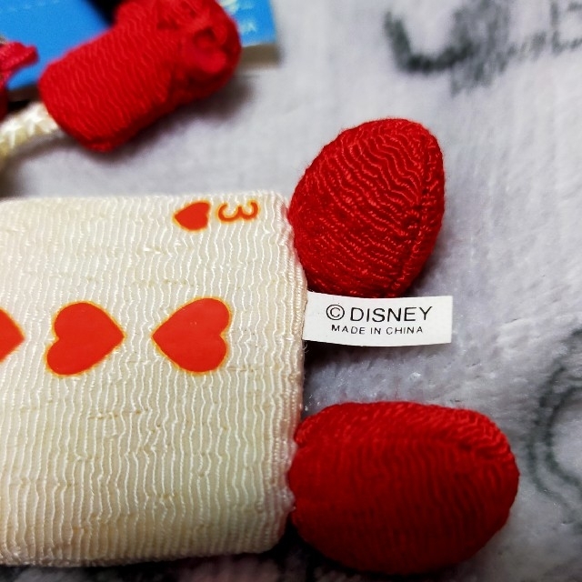 Disney(ディズニー)の☆トランプ兵　ちりめんストラップ☆ エンタメ/ホビーのおもちゃ/ぬいぐるみ(キャラクターグッズ)の商品写真