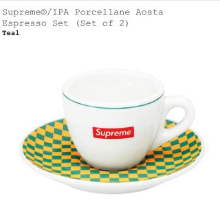 シュプリーム(Supreme)のIPA Porcellane Aosta Espresso Set(グラス/カップ)