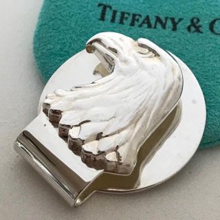 Tiffany 鷹モチーフ マネークリップ希少-