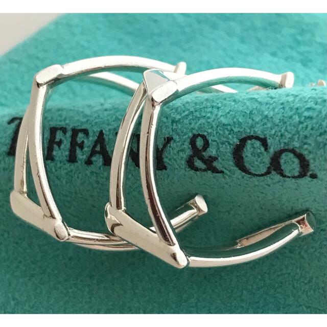 Tiffany & Co.(ティファニー)のTiffany フランクゲーリー フープピアス 美品希少 レディースのアクセサリー(ピアス)の商品写真