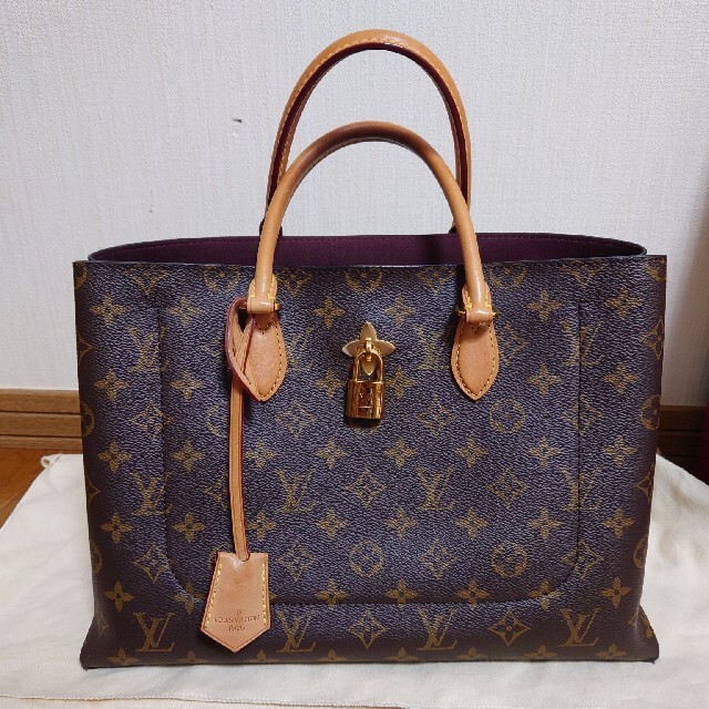 LOUIS VUITTON(ルイヴィトン)のルイ・ヴィトン◆2ウェイフラワートートバック中古 レディースのバッグ(トートバッグ)の商品写真