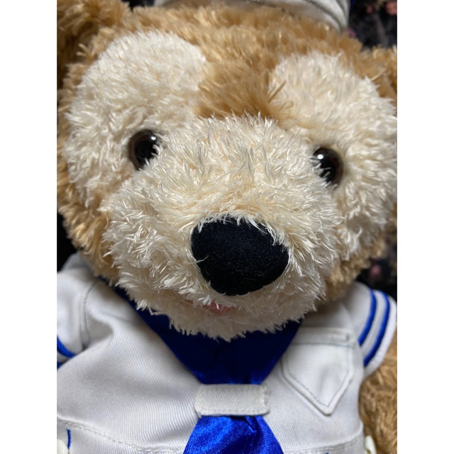 初期ダッフィー 紺セーラー 白タグ オープンマウス 未使用 最大63%OFF