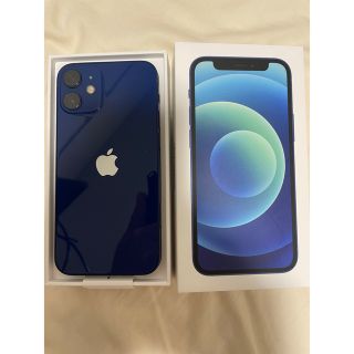 アップル(Apple)の【新品未使用】iPhone12 mini 64GB ブルー(スマートフォン本体)