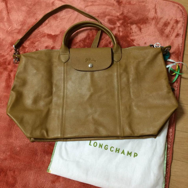 LONGCHAMP - Longchamp 革バックの通販 by サラ's shop｜ロンシャンならラクマ