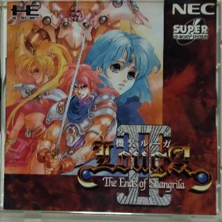 エヌイーシー(NEC)のPCエンジンCD-ROM　機装ルーガ2(家庭用ゲームソフト)