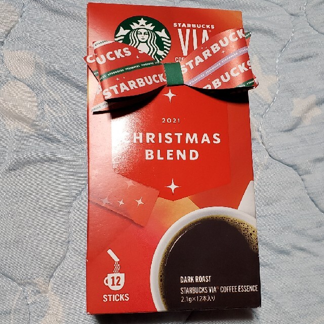 Starbucks Coffee(スターバックスコーヒー)のスターバックス ヴィア クリスマスブレンド2021 未開封品 食品/飲料/酒の飲料(コーヒー)の商品写真