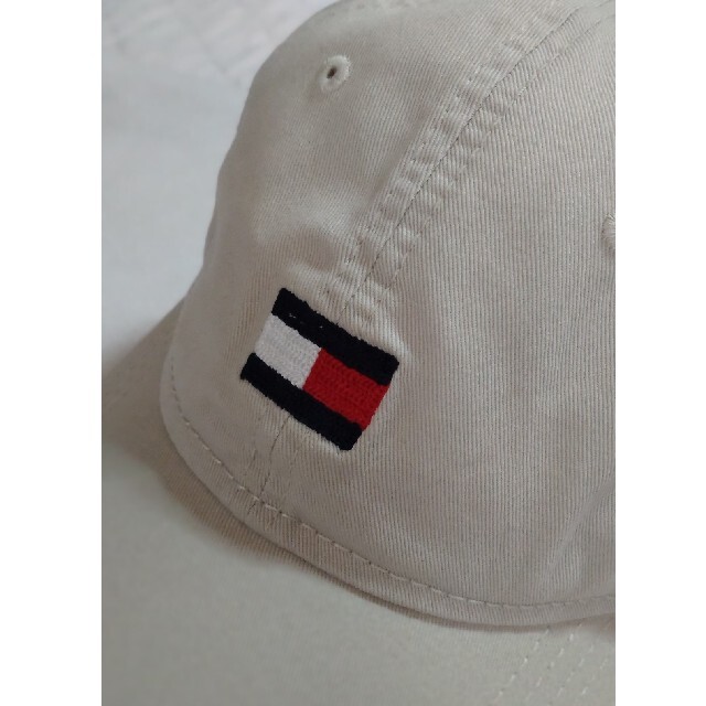 TOMMY HILFIGER(トミーヒルフィガー)のTOMMY HILFIGER キャップ ベージュ トミーヒルフィガー 帽子 レディースの帽子(キャップ)の商品写真