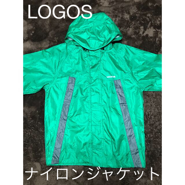 LOGOS(ロゴス)の美品 LOGOS ナイロンジャケット M グリーン 送料無料 ロゴス メンズのジャケット/アウター(ナイロンジャケット)の商品写真