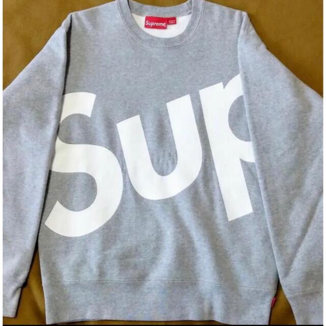 supreme big logo クルーネック　13aw ビッグロゴ　スウェットトップス