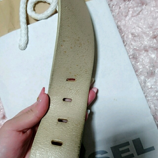 DIESEL(ディーゼル)のDIESEL レディースベルト レディースのファッション小物(ベルト)の商品写真