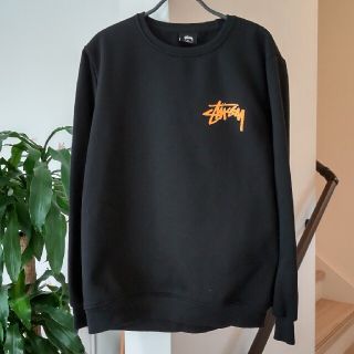 【希少】stussy 2flowers crew スウェット トレーナー　花柄