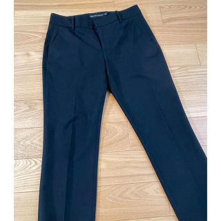 ザラ(ZARA)のZARA クロップドパンツ　黒(クロップドパンツ)