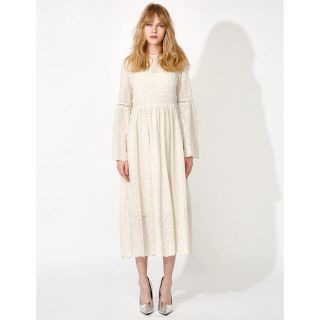 マウジー(moussy)の【美品】MOUSSY マウジー　レースロングワンピース(ロングワンピース/マキシワンピース)