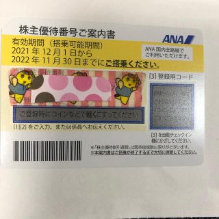 エーエヌエー(ゼンニッポンクウユ)(ANA(全日本空輸))のANA株主優待券(その他)