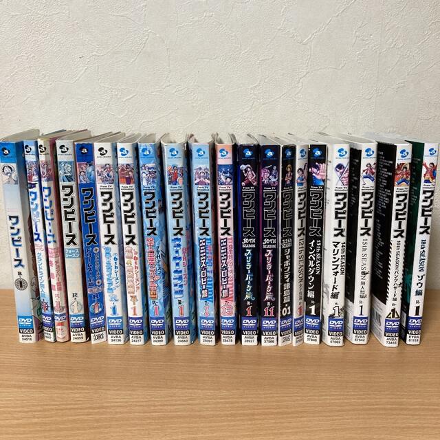 ONE PIECE (1th〜16th + 18th) DVD  187巻