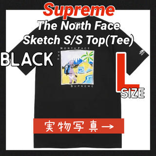 シュプリーム(Supreme)のSupreme The North Face Sketch S/S Top 黒 (Tシャツ/カットソー(半袖/袖なし))
