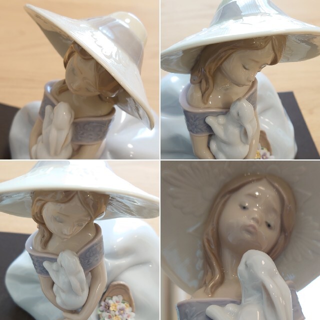 美品 希少 絶版 会員限定】LLADRO リヤドロ 6741『バニーキッス