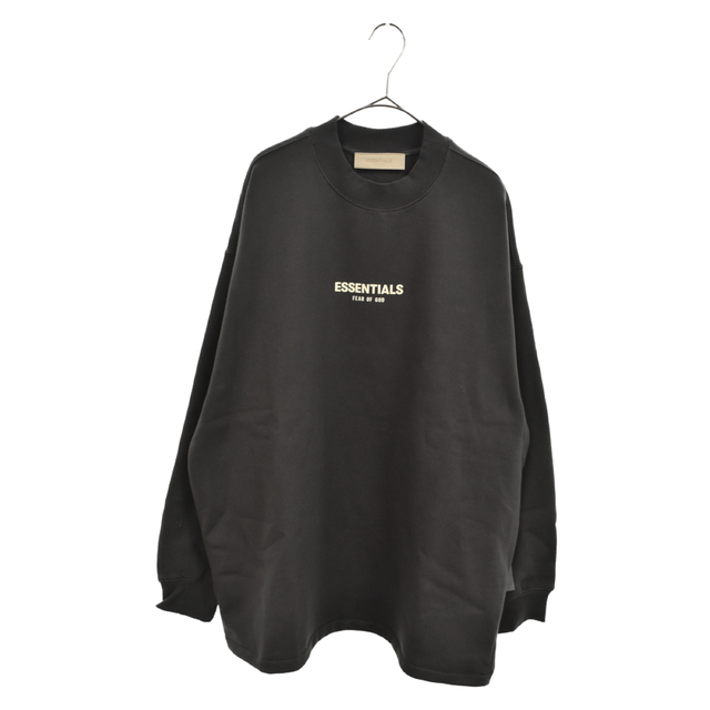 65センチ肩幅FOG Essentials エフオージー エッセンシャルズ 22SS MOCK NECK SWEAT モックネック スウェットトレーナー ブラック