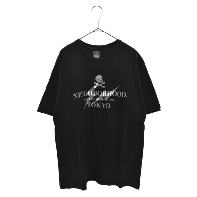 NEIGHBORHOOD ネイバーフッド ×FRAGMENT DESIGN フラグメントデザイン スカルTシャツ ブラック