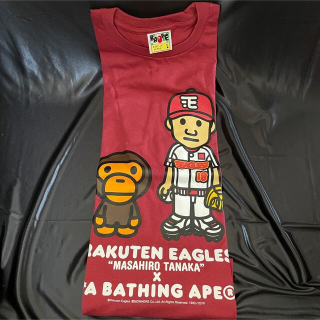 未使用　A BATHING APE エイプ　イーグルスコラボ　Tシャツ　L田中将大コラボ