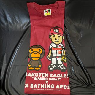 アベイシングエイプ(A BATHING APE)の未使用　A BATHING APE エイプ　楽天イーグルスコラボ　Tシャツ　L(Tシャツ/カットソー(半袖/袖なし))