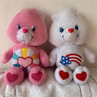 ケアベア(CareBears)のケアベア　Care Bears  ぬいぐるみ　2点セット(ぬいぐるみ)