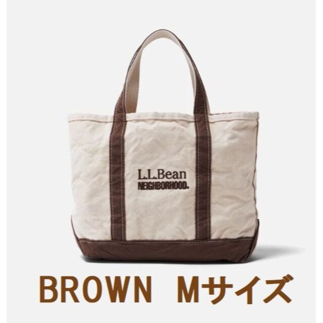 NEIGHBORHOOD LB TOTE-M / C-LUGGAGE BROWNトートバッグ