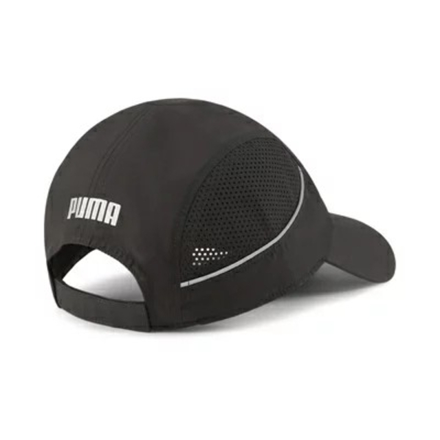 PUMA(プーマ)の新品未使用 プーマ ランニングキャップ ライトウェイト ランナー キャップ 黒 メンズの帽子(キャップ)の商品写真