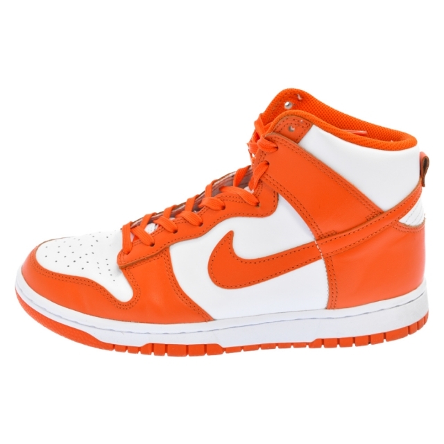 29センチワイズNIKE ナイキ DUNK HIGH ORANGE BLAZE SYRACUSE DD1399-101 ダンク ハイ オレンジ ブレイズ シラキュース ハイカット スニーカー オレンジ