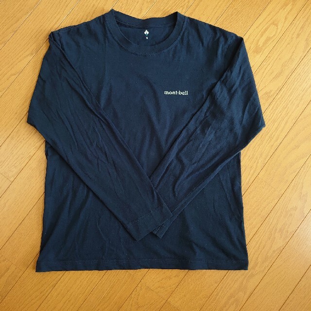 mont bell(モンベル)のmont-bell 長袖Tシャツ ロンT ネイビーS メンズのトップス(Tシャツ/カットソー(七分/長袖))の商品写真