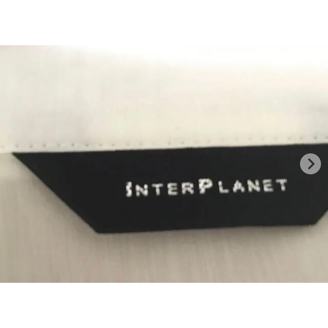 INTERPLANET(インタープラネット)の新品interplanetノースリシャツ レディースのトップス(シャツ/ブラウス(半袖/袖なし))の商品写真