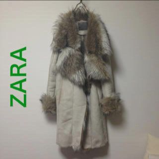 ザラ(ZARA)のZARA ムートンコート(毛皮/ファーコート)